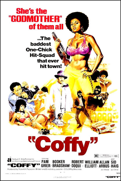 COFFY (1973) Pam Grier, Booker Bradshaw - Public Domain Movie DVD NO CASE