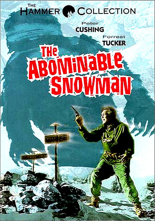 THE ABOMINABLE SNOWMAN (1957) Peter Cushing, Public Domain DVD NO CASE