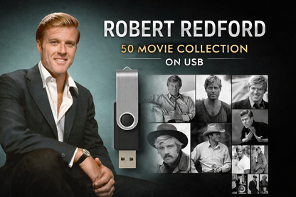 ROBERT REDFORD  - 50 MOVIE COLLECTION ON ONE USB