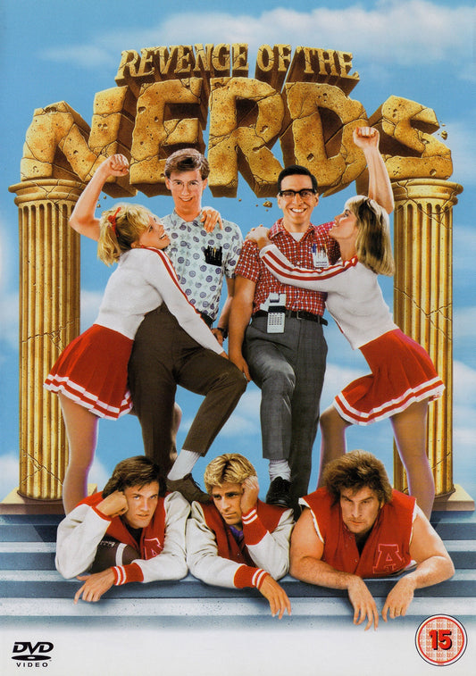 REVENGE OF THE NERDS (1984) Robert Carradine,Anthony Edwards,Ted McGinley,Bernie Casey - RARE DVD ONLY NO CASE