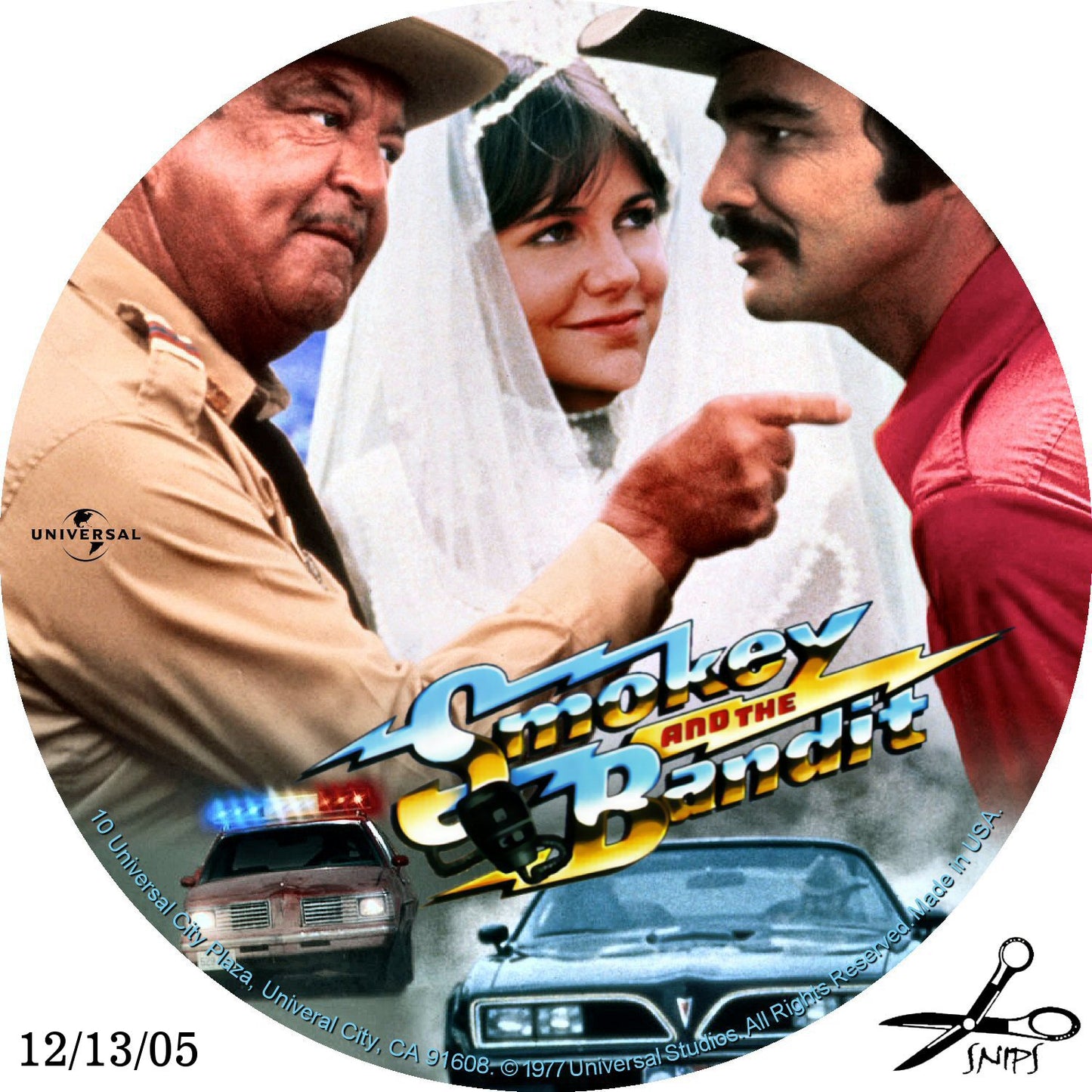 SMOKEY AND THE BANDIT COLLECTION 1-2-3 (1977-83)  Burt Reynolds, Jackie Gleason, Jerry Reed, Mike Henry, Sally Field  - Public Domain Movie DVD NO CASE