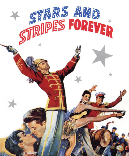 STARS AND STRIPES FOREVER (1952) Clifton Webb,Debra Paget,Robert Wagner,Ruth Hussey - PUBLIC DOMAIN DVD ONLY NO CASE