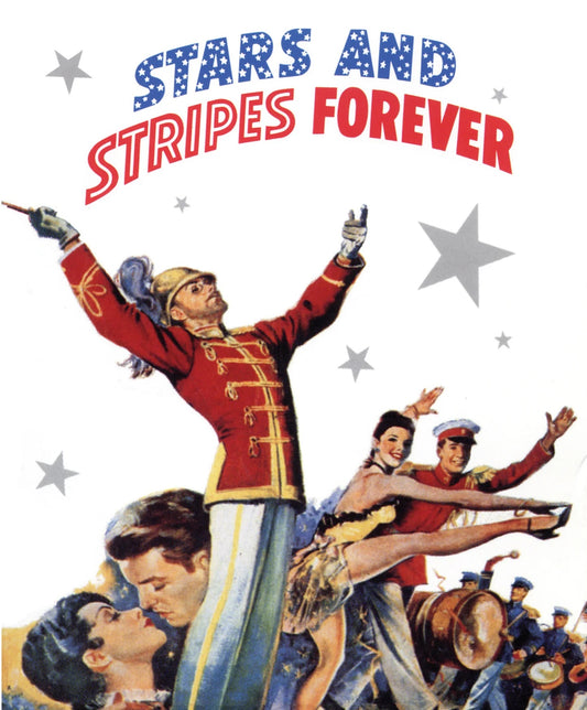 STARS AND STRIPES FOREVER (1952) Clifton Webb,Debra Paget,Robert Wagner,Ruth Hussey - PUBLIC DOMAIN DVD ONLY NO CASE