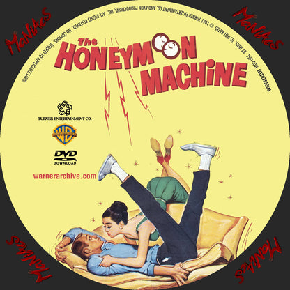THE HONEYMOON MACHNE (1961) Steve McQueen,Brigid Bazlen,Jim Hutton,Paula Prentiss - RARE DVD ONLY NO CASE