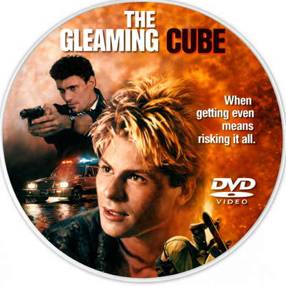 GLEAMING THE CUBE (1989) - Starring - Christian Slater, Steven Bauer - PUBLIC DOMAIN DVD ONLY NO CASE