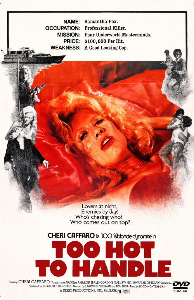 TOO HOT TOO HANDLE  (1977)  Cheri Caffaro - Public Domain DVD NO CASE