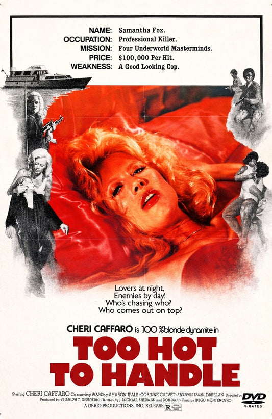 TOO HOT TOO HANDLE  (1977)  Cheri Caffaro - Public Domain DVD NO CASE