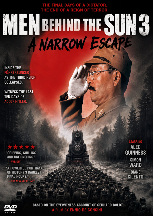 MEN BEHIND THE SUN 3: THE NARROW ESCAPE (1994) Te-Lo Mai, Andrew Yu, Gong Zhu - Public Domain Movie DVD NO CASE