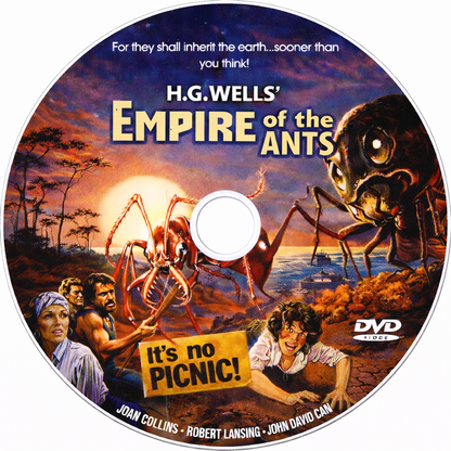 EMPIRE OF THE ANTS  (1977) Joan Collins - DVD, Public Domain DVD NO CASE