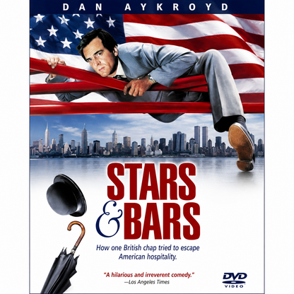 STARS AND BARS  (1988) Daniel Day-Lewis - Very rare Public Domain DVD NO CASE