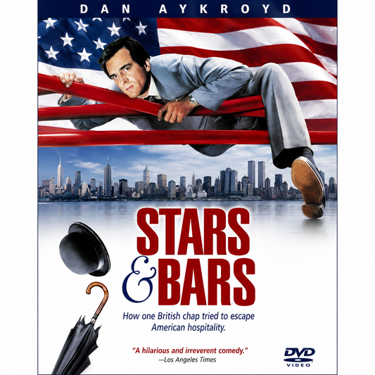 STARS AND BARS  (1988) Daniel Day-Lewis - Very rare Public Domain DVD NO CASE