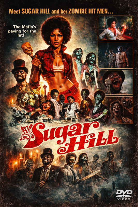 SUGAR HILL (1974) 70's CLASSIC HORROR - Public Domain DVD NO CASE