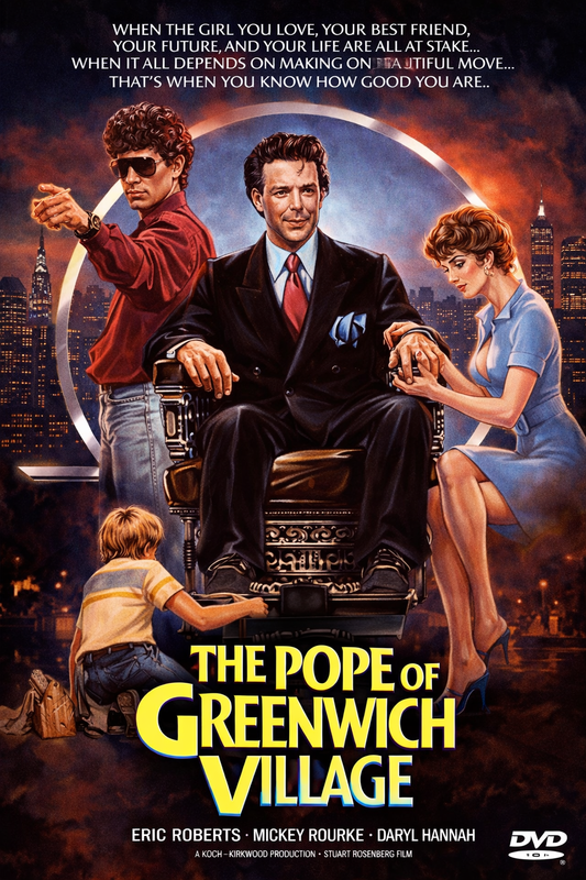 THE POPE OF GREENWICH  (1984)  Mickey Rourke,Daryl Hannah - Public Domain DVD NO CASE