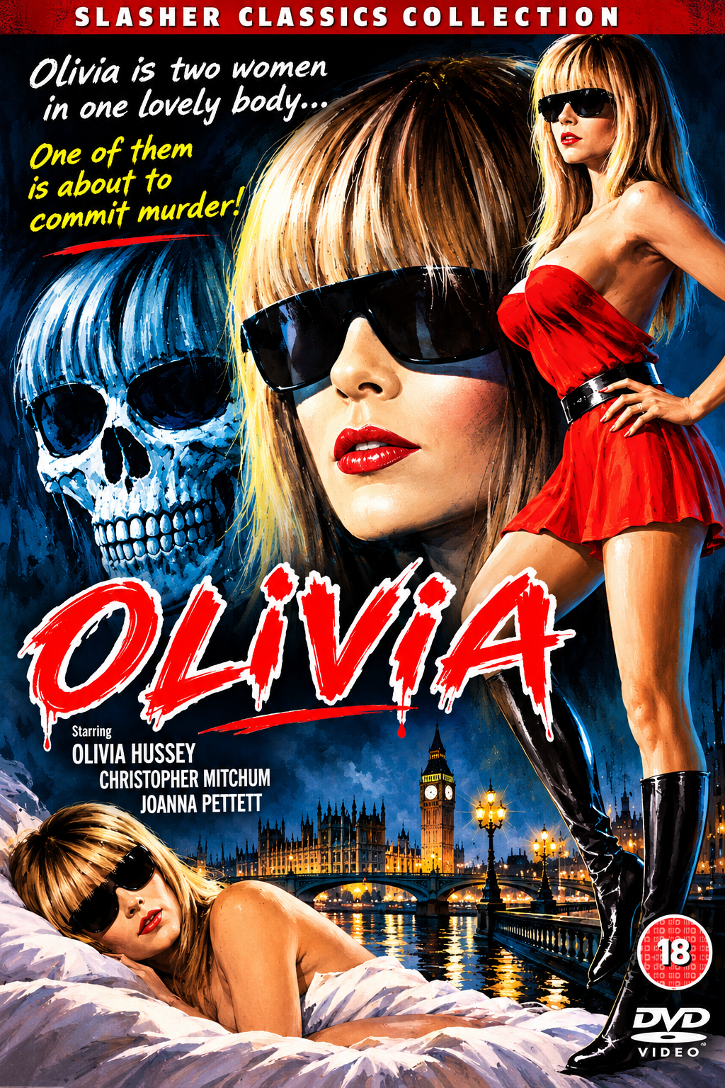 OLIVIA (1983) Suzanna Love, Robert Walker Jr. - PUBLIC DOMAIN DVD ONLY NO CASE