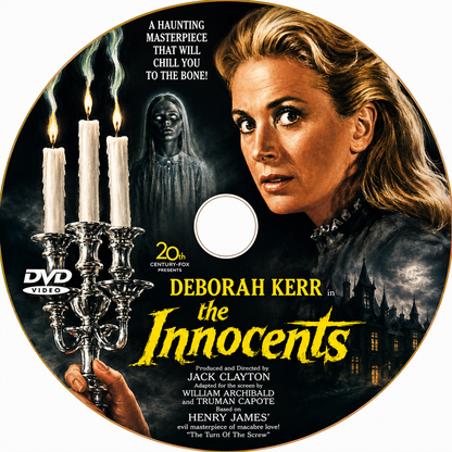 THE INNOCENTS (1961) Deborah Kerr, Michael Redgrave - PUBLIC DOMAIN DVD ONLY NO CASE