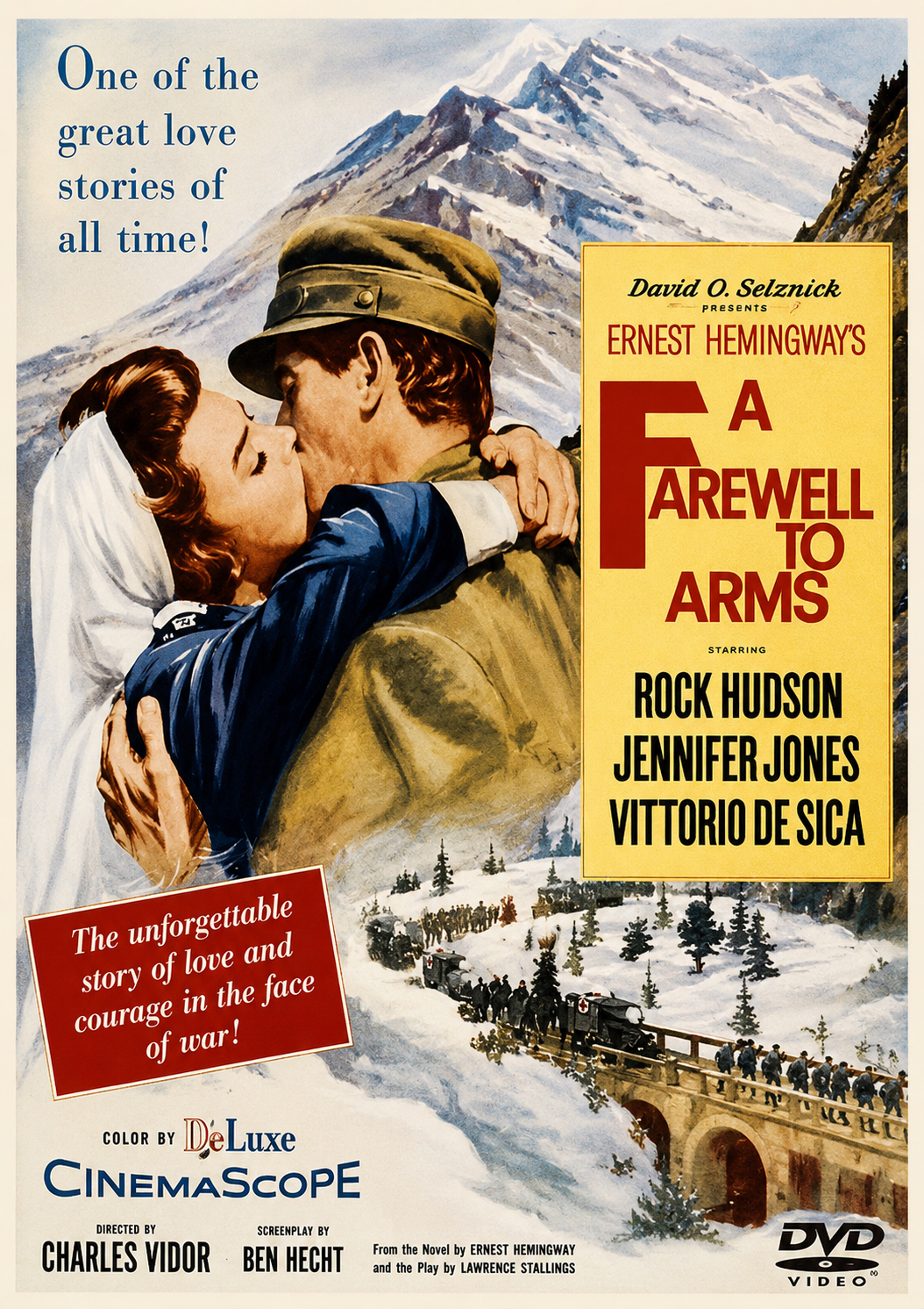 A FAREWELL TO ARMS (1932) Gary Cooper, Helen Hayes, Adolphe Menjou - Public Domain Movie DVD NO CASE