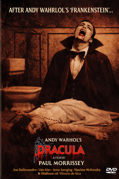 Andy Warhol's BLOOD FOR DRACULA (1974)  - Public Domain DVD NO CASE