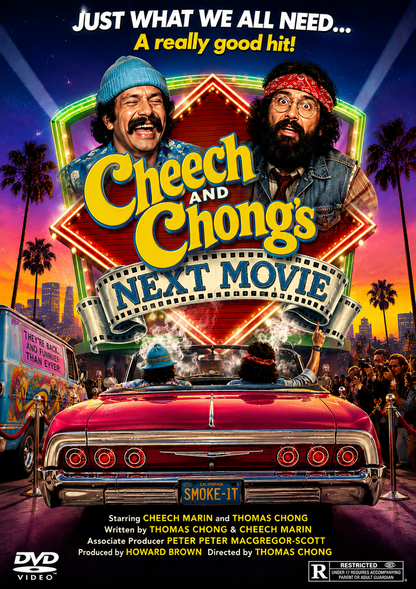 CHEECH AND CHONG'S NEXT MOVIE - PUBLIC DOMAIN DVD ONLY NO CASE