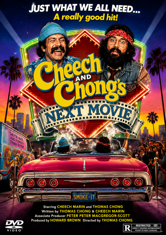 CHEECH AND CHONG'S NEXT MOVIE - PUBLIC DOMAIN DVD ONLY NO CASE
