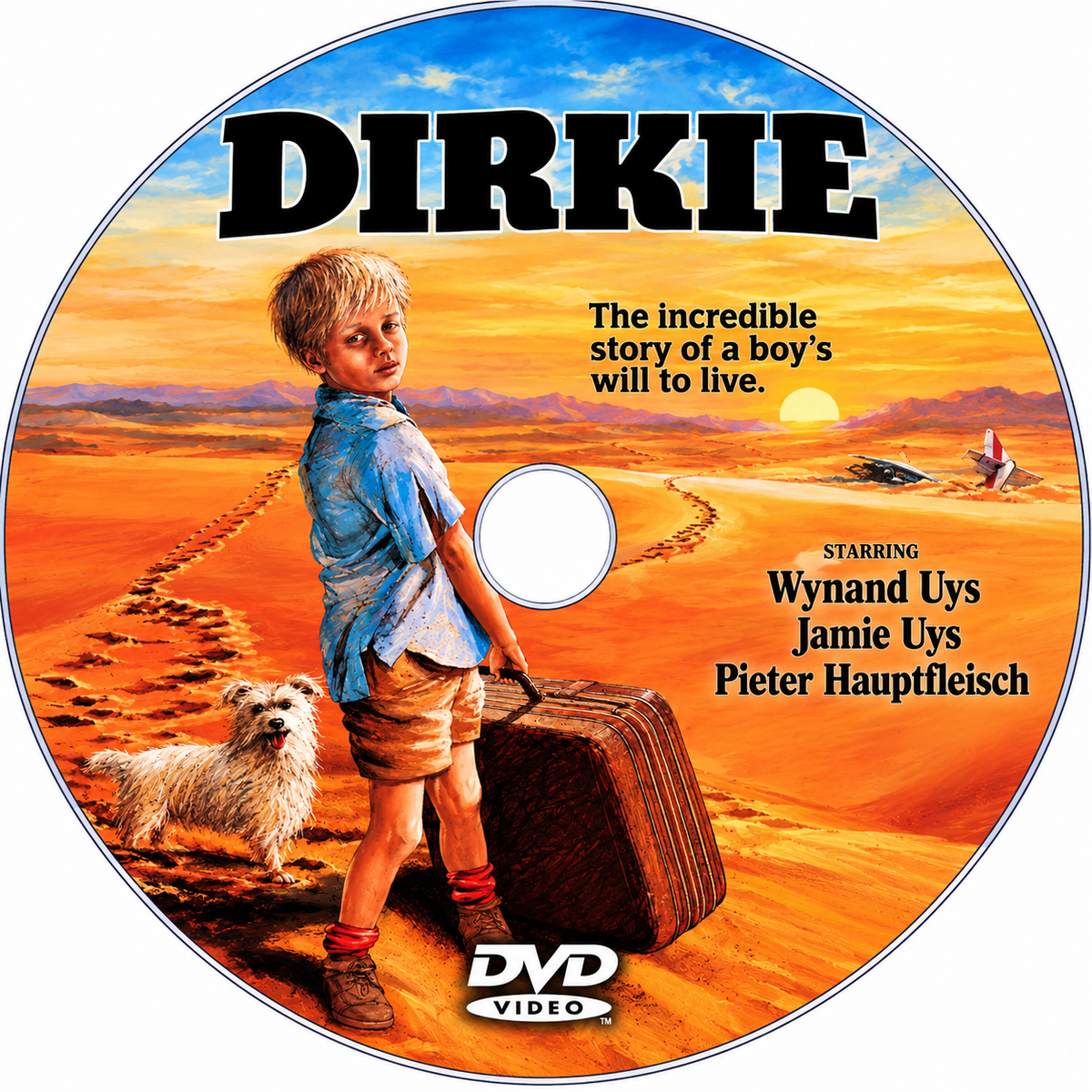 DIRKIE (1968) - Starring - Wynand Uys • Jamie Uys • Pieter Hauptfleisch - PUBLIC DOMAIN DVD ONLY NO CASE