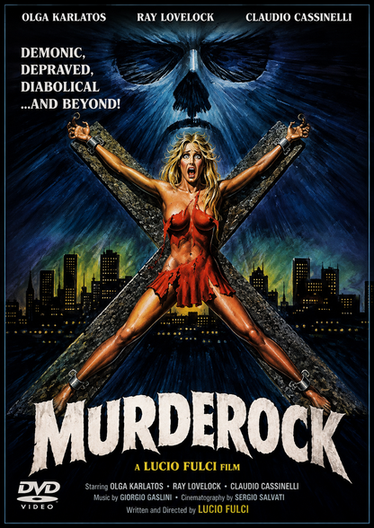 MURDER ROCK (1984) Olga Karlatos, Ray Lovelock, Claudio Cassinelli, Cosimo Cinieri, Geretta Geretta, Al Cliver - DVD NO CASE