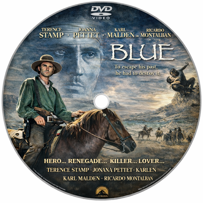 BLUE (1968) Terence Stamp,Joanna Pettet,Karl Malden,Ricardo Montalbán - DVD, Public Domain DVD NO CASE