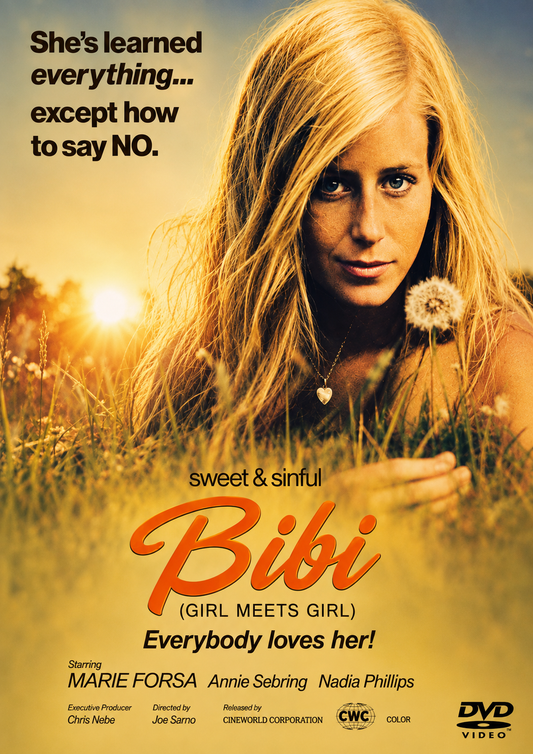 BIBI (GIRL MEETS GIRL) (18) (1974) Marie Forsa, Nadia Henkowa, Anke Syring - PUBLIC DOMAIN DVD ONLY NO CASE