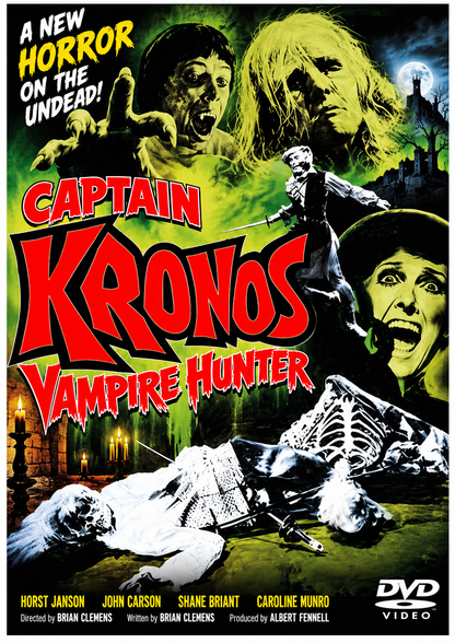 CAPTAIN KRONUS - VAMPIRE HUNTER (1974) - Horst Janson,John Carson - Public Domain Movie DVD NO CASE