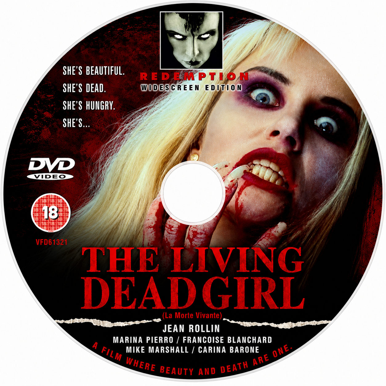 The Living Dead Girl (1982) La Morte - Françoise Blanchard, Marina Pierro, Mike Marshall - Public Domain DVD NO CASE