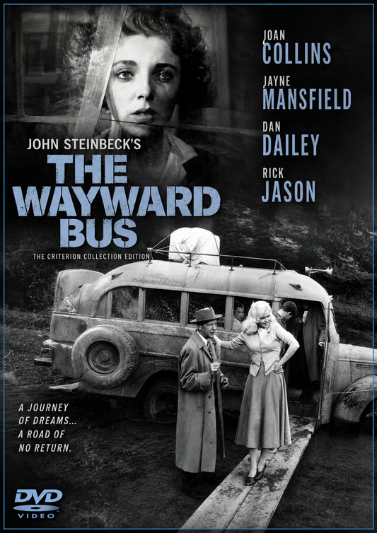 The Wayward Bus  (1957) Jayne Mansfield, Public Domain DVD NO CASE