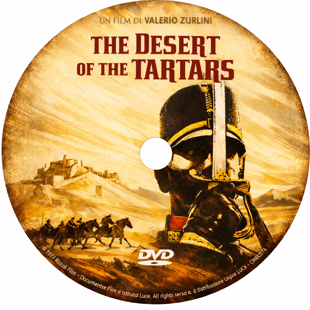 The Desert Of The Tartars (1976) Jacques Perrin - Public Domain DVD NO CASE
