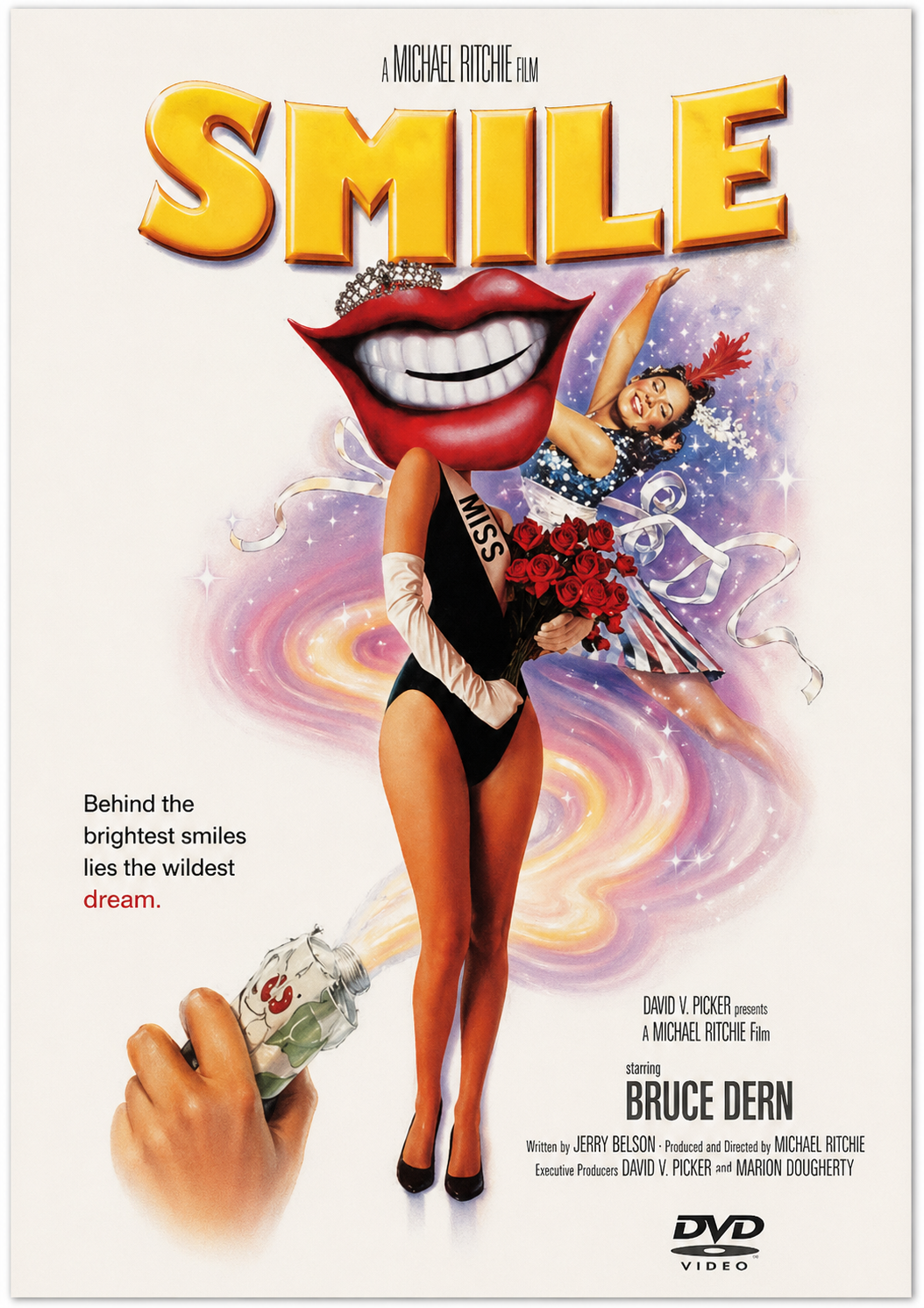 SMILE  (1975)  Bruce Dern, Barbara Feldon - Public Domain Movie DVD NO CASE