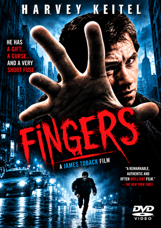 FINGERS (1978) Harvey Keitel - Public Domain DVD NO CASE
