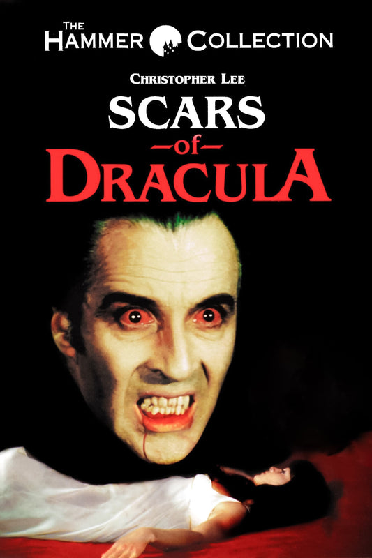 SCARS OF DRACULA (1970) Christopher Lee, Patrick Troughton,Dennis Waterman - PUBLIC DOMAIN DVD ONLY NO CASE