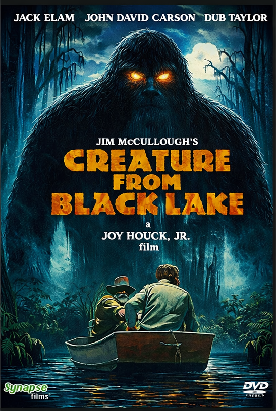 CREATURE FROM BLACK LAKE  (1976) Jack Elam,Dub Taylor ,Dennis Fimple ,John David Carson ,Bill Thurman  - Public Domain Movie DVD NO CASE