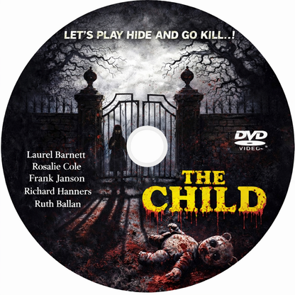THE CHILD (1977) Laurel Barnett,Rosalie Cole,Frank Janson,Richard Hanners,Ruth Ballan - Public Domain DVD NO CASE RARE !