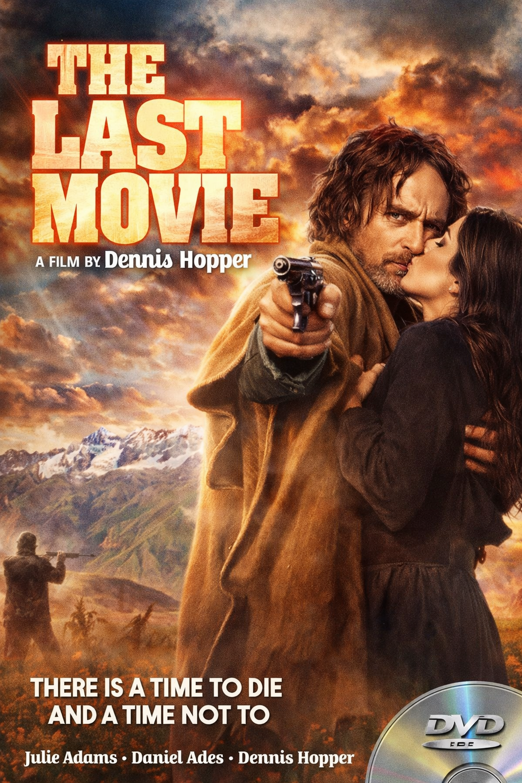 THE LAST MOVIE  (1971) Dennis Hopper, Public Domain DVD NO CASE