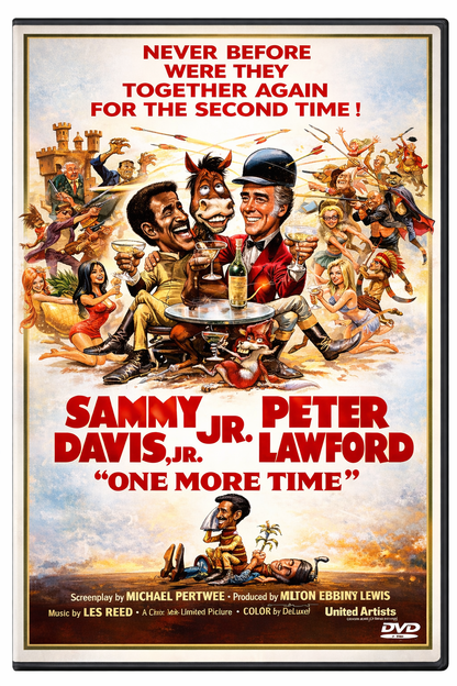 ONE MORE TIME (1970) Sammy Davis Jnr, Public Domain DVD NO CASE