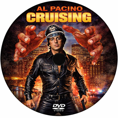 CRUISING (1980) Al Pacino,Paul Sorvino,Karen Allen - Public Domain Movie DVD NO CASE