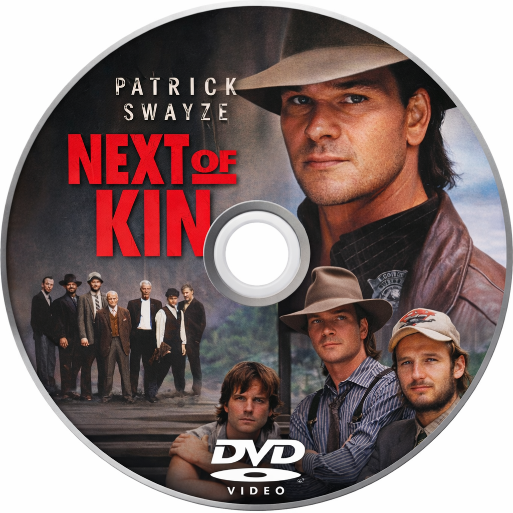 NEXT OF KIN (1989) Patrick Swayze,Helen Hunt,Bill Paxton,Liam Neeson - DVD-Public Domain DVD NO CASE