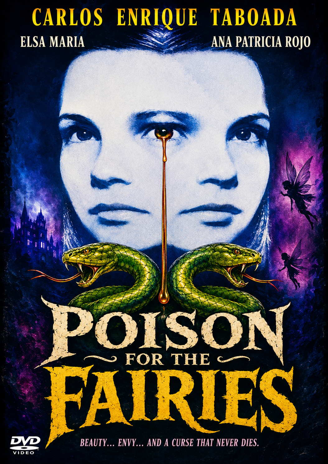 POISON FOR THE FAIRES (1986) Ana Patricia Rojo • Elsa María Gutiérrez - Public Domain Movie DVD NO CASE