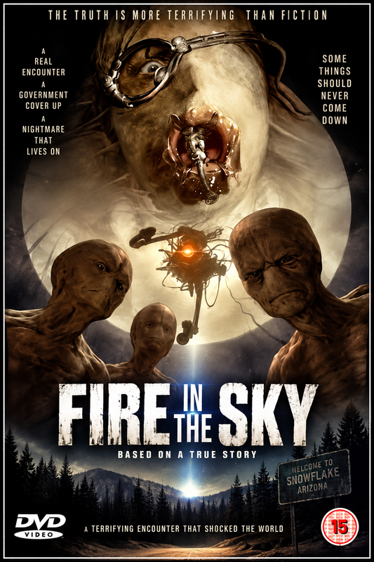 FIRE IN THE SKY (1993) D. B. Sweeney,Robert Patrick,Craig Sheffer,Peter Berg,James Garner - Public Domain DVD NO CASE