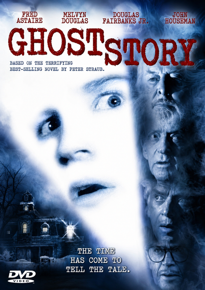 GHOST STORY (1981) Fred Astaire,Melvyn Douglas,Douglas Fairbanks Jr. - Public Domain DVD NO CASE
