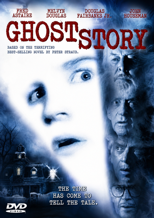 GHOST STORY (1981) Fred Astaire,Melvyn Douglas,Douglas Fairbanks Jr. - Public Domain DVD NO CASE