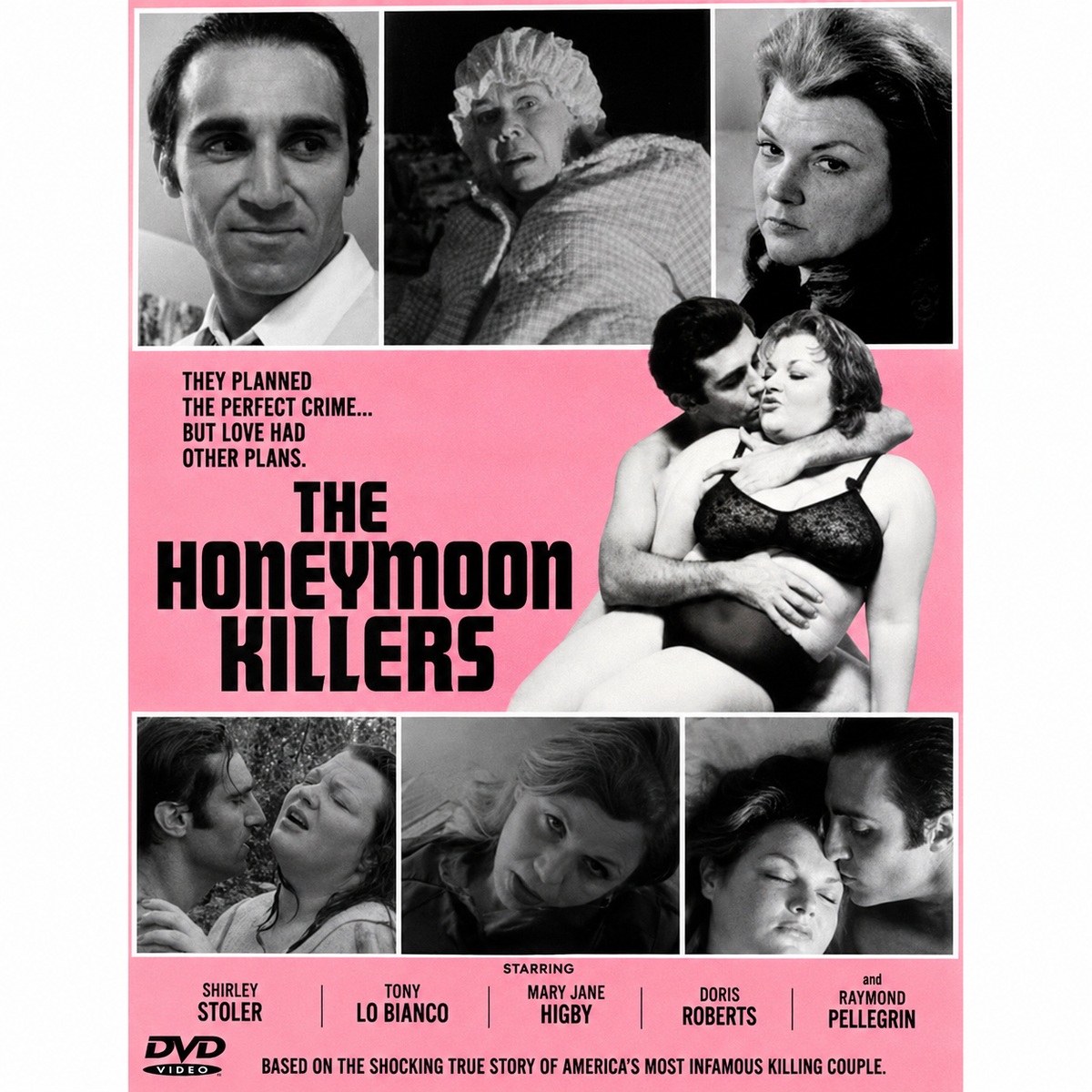 THE HONEYMOON KILLERS (1970) Shirley Stoler,Tony Lo Bianco,Marilyn Chris,Doris Roberts - Public Domain DVD NO CASE RARE !
