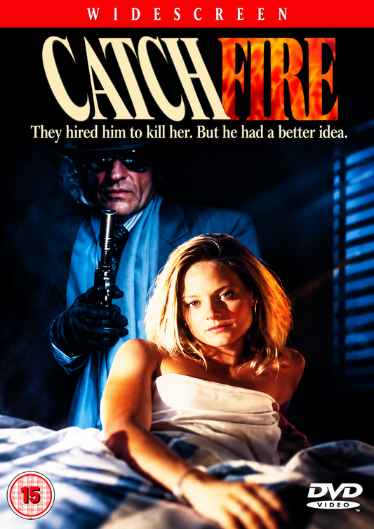 CATCHFIRE (1990)  Dean Stockwell, Dennis Hopper, Jodie Foster, John Turturro, Vincent Price - Public Domain Movie DVD NO CASE