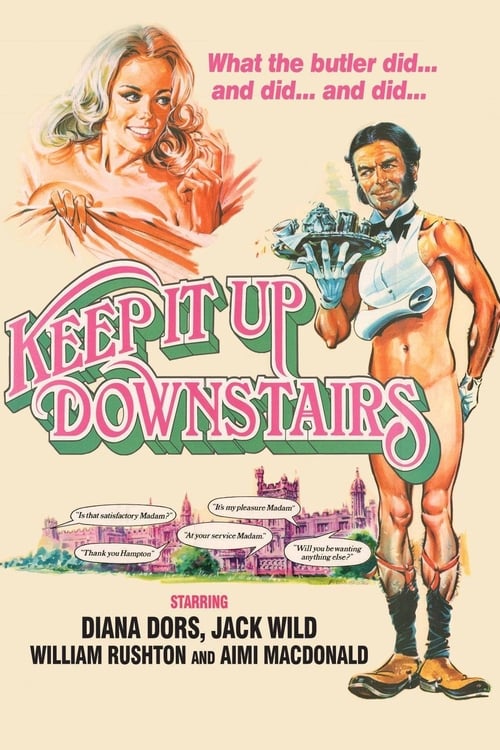 KEEP IT UP DOWNSTAIRS (18) Diana Dors, Jack Wild - PUBLIC DOMAIN DVD ONLY NO CASE