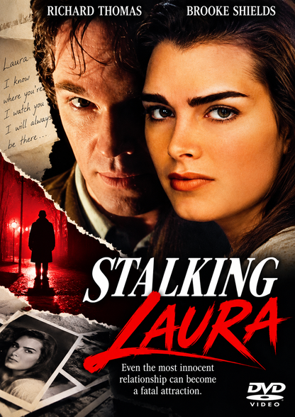 STALKING LAURA (1993) Brooke Shields, Richard Thomas - PUBLIC DOMAIN DVD ONLY NO CASE