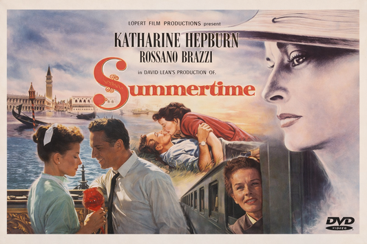 SUMMERTIME (1955)  - Katherine Hepburn - Public Domain DVD NO CASE