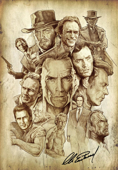 CLINT EASTWOOD - 63 MOVIE COLLECTION ON ONE USB PLUG & PLAY MP4's